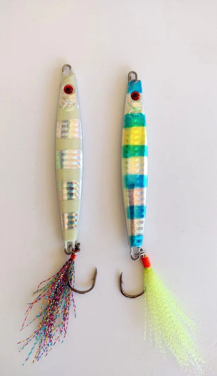 Señuelo FTK Jigging de 65 gr. Rayas
