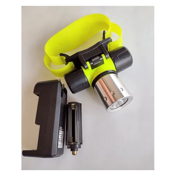 Linterna Frontal Grande Recargable